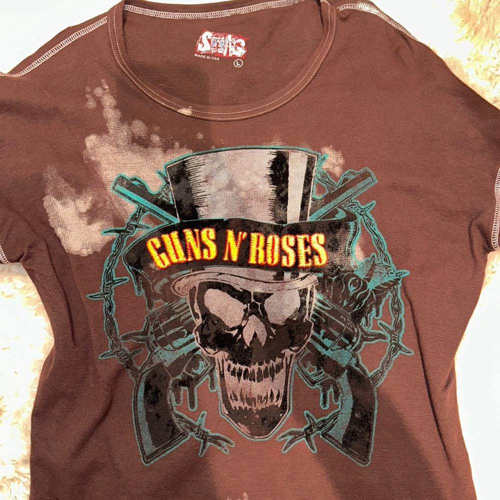 Vintage Guns + Roses band tee